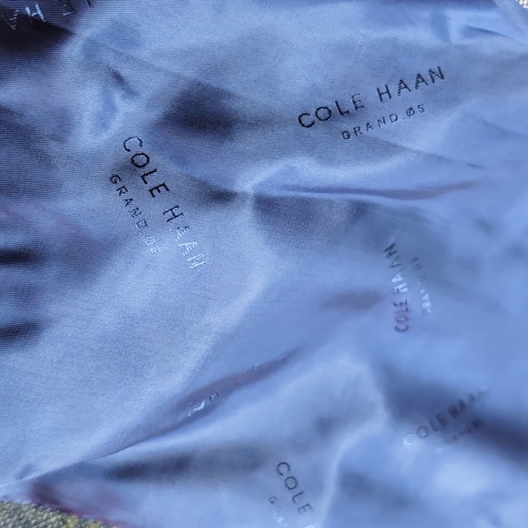 Cole Haan Men's Wool/Polyester Green/Blue Checked Blazer Size 44S. - Picture 5 of 9